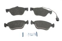 Колодки тормозные (передние) 145/146/147/156/GT/Spider 95-10/Fiat Bravo 07-14 (+датчики)