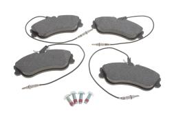 Колодки тормозные (передние) Citroen Berlingo 96-11/Peugeot Partner 96-15 (Trw) (+датчики) Колодки тормозные (передние) Citroen Berlingo 96-11/Peugeot Partner 96-15 (Trw) (+датчики)