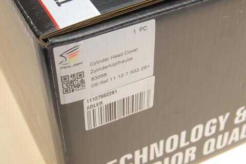 Крышка клапанов BMW 3 (E90/E91/E92/E93) (N51 B30/N52 B25) 04-13 Крышка клапанов BMW 3 (E90/E91/E92/E93) (N51 B30/N52 B25) 04-13