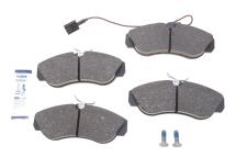 Колодки тормозные (передние) Fiat Ducato/Citroen Jumper/Peugeot Boxer 94-02 (+датчики L=300mm) Колодки тормозные (передние) Fiat Ducato/Citroen Jumper/Peugeot Boxer 94-02 (+датчики L=300mm)