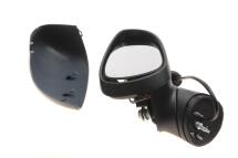 Дзеркало заднього виду (під фарбування) Ford Fiesta 08- (R) (електро/з підігрів./з повор.)