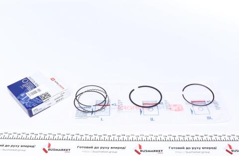 Кільця поршневі Daewoo Lanos 1.4/1.5i 90- (+0,75) (1.5-1.5-3) (на 1 поршень) = 8935487500