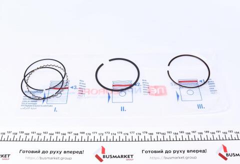 Кільця поршневі Daewoo Lanos 1.4/1.5i 90- (+0,75) (1.5-1.5-3) (на 1 поршень) = 8935487500