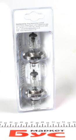 Автолампа H4 12V 60/55W P43t Xenon Plus +30% (блістер/2шт.) Автолампа H4 12V 60/55W P43t Xenon Plus +30% (блістер/2шт.)