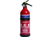 Вогнегасник автомобільний 1KG (клас огня - A/B/C) (порошок/з манометром)