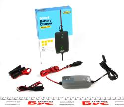Зарядний пристрій (12v-4A) (Ca/Ca; GEL; VRLA; EFB; AGM/до 140Ah/для авто до 2л/швидка зарядка)