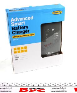 Зарядний пристрій (12v-6A) (Ca/Ca; GEL; VRLA; EFB; AGM/до 160Ah/для авто до 3,5л/ швидка зарядка)