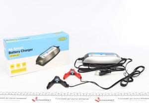 Зарядний пристрій (6/12V-4A) (Ca/Ca;GEL; VRLA; EFB; AGM/до 140Ah/ до 2.0л/2 режиму зарядки)