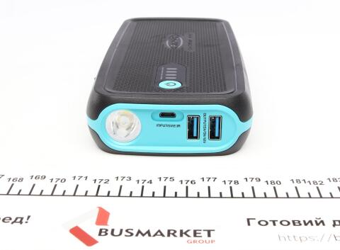 Зарядний пускове пристрій (12v) (300A/ для авто до 3,0л дизель/6.0 бензин/ функція швидкої зарядки/Powerbank)