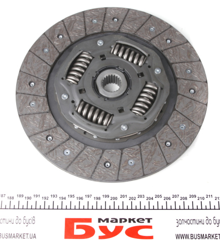 Комплект зчеплення Fiat Ducato 2.8JTD 02- (d=240mm) (+вижимний)