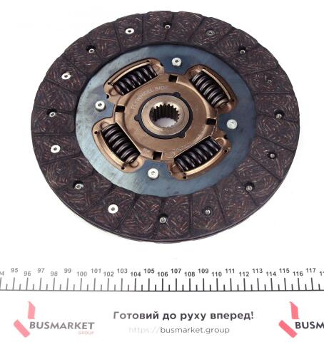 Комплект сцепления Hyundai Accent III/i30/Kia Rio II/III 1.4/1.6 05- (d=215mm) (+выжимной)