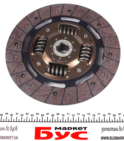 Комплект сцепления Renault Master II 2.2/2.5 dCI/2.8 dTi 00- (d=242mm) (+выжимной)