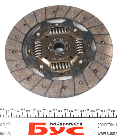 Комплект сцепления VW Caddy 2.0SDI 03- (d=220mm) (+выжимной)