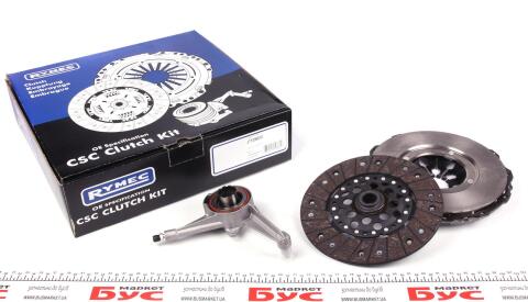 Комплект зчеплення VW T4 2.5TDI (d=215mm) (+вижимний)