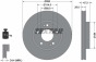 Диск гальмівний (передній) Hyundai Tucson 2.0 CRDi 04-/Kia Cee'd 06- (280x26) (замінено на 92133905), фото 2 - інтерент-магазин Auto-Mechanic