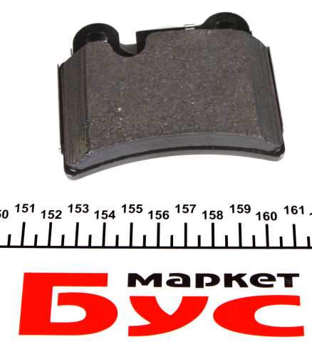 Колодки гальмівні (задні) VW Touareg 02-10 (Brembo)