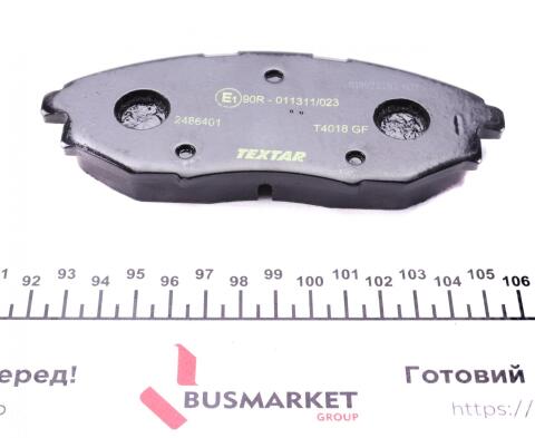 Колодки гальмівні (передні) Chevrolet Epica 2.0-2.5D 05- Колодки гальмівні (передні) Chevrolet Epica 2.0-2.5D 05-