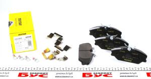 Колодки гальмівні (передні) Renault Clio II 00-/Megane I 96-03 (Lucas) Q+