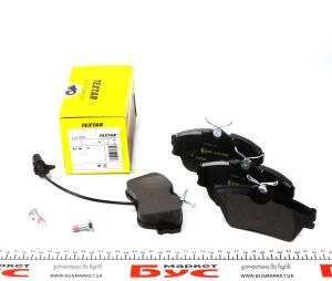 Колодки гальмівні (передні) VW T4 R15 (Lucas) (з датчиком)