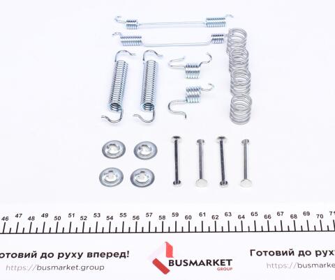 Комплект пружинок колодок ручника Opel Movano/Renault Master 98- Комплект пружинок колодок ручника Opel Movano/Renault Master 98-