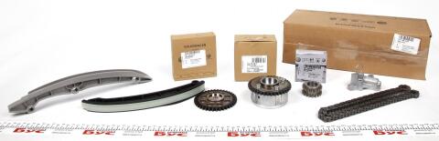 Комплект ланцюга ГРМ VW Golf V/VI 1.4TSI 10/03-, 90/118kw (z=132/18-18/36/36) Комплект ланцюга ГРМ VW Golf V/VI 1.4TSI 10/03-, 90/118kw (z=132/18-18/36/36)