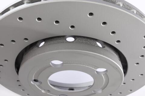 Диск гальмівний (задній) VW Golf IV/Bora 98-06 (256x22) (з покриттям) (з відвертаннями) (вент.)