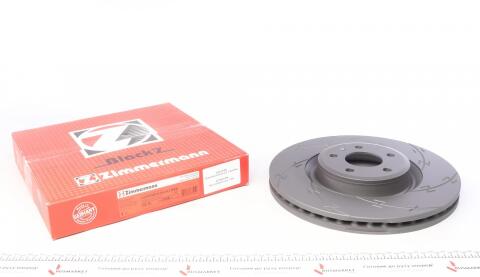 Диск тормозной (передний) Audi A4/A6 07-(R) (345х30) (с покрытием) (с прорезью) (вент.)