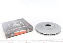 Диск тормозной (передний) BMW X5 (E53) 02-06 (356x36) (с покрытием) (вентилированный)