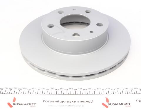 Диск гальмівний (передній) Fiat Ducato/Peugeot Boxer 1.8t 94- (300x24) (з покриттям) (вентильований)