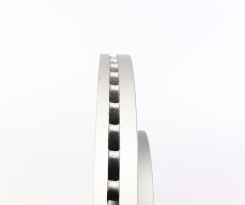 Диск гальмівний (передній) Nissan Juke 1.6 10- (296x26) (з покриттям) (з отвором) (вентильований)