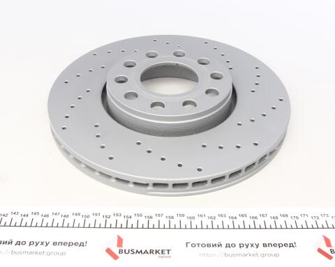 Диск гальмівний (передній) Skoda Superb/VW Passat 00-08 (288x25) (з покриттям) (з отвором) (вент) Диск гальмівний (передній) Skoda Superb/VW Passat 00-08 (288x25) (з покриттям) (з отвором) (вент)