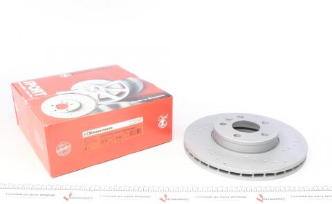 Диск тормозной (передний) VW Sharan/Ford Galaxy 95-10 (300x26) (с покрытием) (с отверстием) (вент.) Диск тормозной (передний) VW Sharan/Ford Galaxy 95-10 (300x26) (с покрытием) (с отверстием) (вент.)