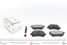 Колодки гальмівні (задні) Audi A6/VW Passat 1.8TSI/2.0TDI 05- (Lucas) (з низьким продукуванням пилу)