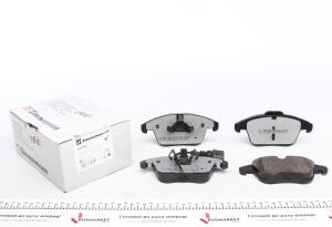 Колодки гальмівні (передні) VW Tiguan/Sharan 07- (ATE) (з датчиком) (з низьким продукуванням пилу)