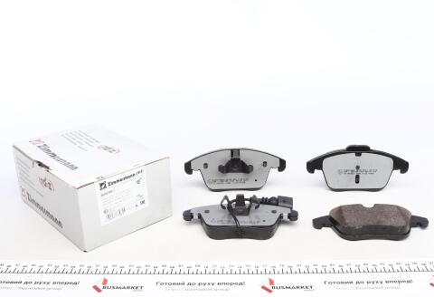 Колодки тормозные (передние) VW Tiguan/Sharan 07-(ATE) (с датчиком) (с низким продуцированием пыли) Колодки тормозные (передние) VW Tiguan/Sharan 07-(ATE) (с датчиком) (с низким продуцированием пыли)