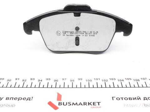 Колодки тормозные (передние) VW Tiguan/Sharan 07-(ATE) (с датчиком) (с низким продуцированием пыли) Колодки тормозные (передние) VW Tiguan/Sharan 07-(ATE) (с датчиком) (с низким продуцированием пыли)