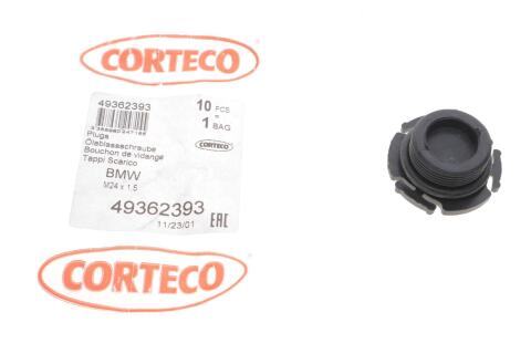 Болт зливу оливи BMW 1 (F20/F21)/3 (F30/F80)/5 (F10) 10- (M24x1.5)