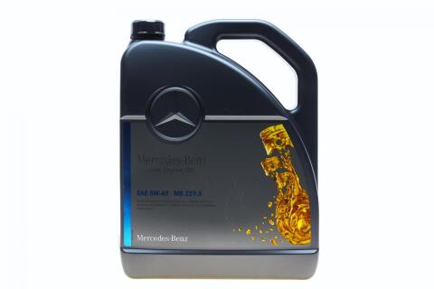 Моторна олива MERCEDES-BENZ 5W-40 (MB229.5), 5 літрів
