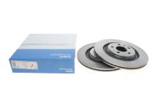 Диск гальмівний (задній) (к-кт 2шт) Audi A4/A5 08-17/Q5 08- (330х22) (вент.)