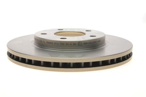 Диск гальмівний (передній) (к-кт 2шт) Mitsubishi Lancer 08- (276x26) (з покрит.) (вент.)