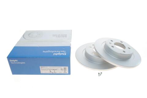 Диск гальмівний (задній) (к-кт 2шт) Opel Insignia B 1.5-2.0CDTi 17- (288x12)