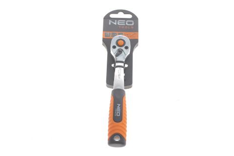 Трещотка 1/4" 90 зубцов 155 мм