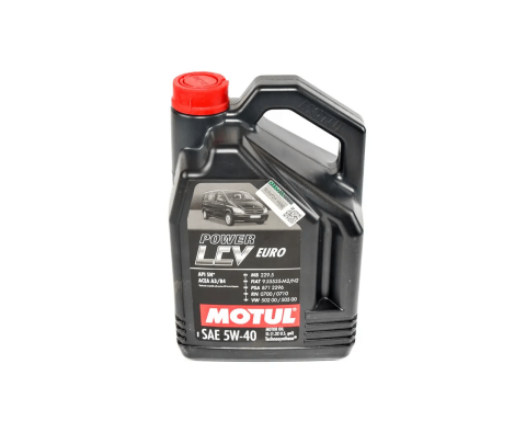 Моторное масло MOTUL Power LCV 5W-40, 5 литров