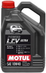 Моторна олива Motul Power LCV Ultra 10W-40, 5 літрів Моторна олива Motul Power LCV Ultra 10W-40, 5 літрів