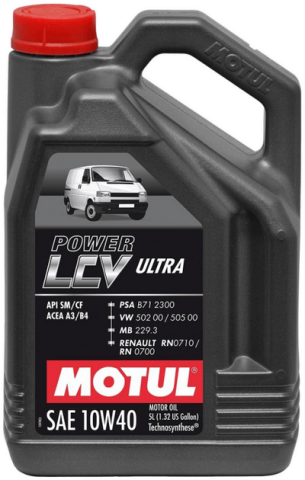 Моторна олива MOTUL Power LCV 10W-40, 5 літрів