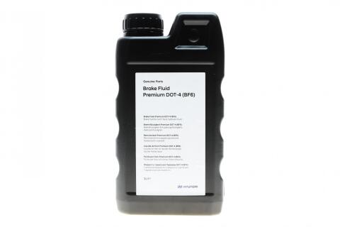 Рідина гальмівна DOT 4 Brake Fluid Premium (BF6) (1L)