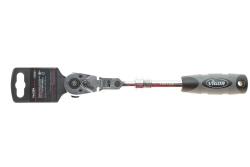 Трещотка 3/8" телескопическая 90 зубцов 250-350 мм