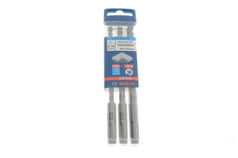Набор буров Expert SDS plus-7X Ø5-6-8-10x165 мм 3 ед. Набор буров Expert SDS plus-7X Ø5-6-8-10x165 мм 3 ед.