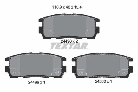 Колодки тормозные задние Opel Antara A/Chevrolet Captiva 06- Q+