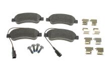 Колодки гальмівні (задні) Citroen Jumper/Fiat Ducato/Peugeot Boxer 06- (+датчики)